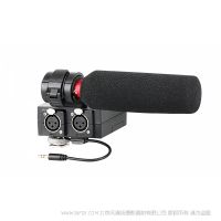 枫笛 Saramonic MixMic 混音器和麦克风套装 专业录音  可调节麦克风 专业标准卡农XLR输入  两个标准的专业卡农XLR接口