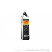 枫笛 Saramonic SR-Q2M 金属手持双声道立体声录音笔  视频 ENG 电影制作 现场录制 音乐制作 播客 