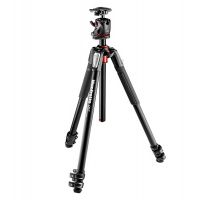 曼富图MK190XPRO3-BHQ2 单反相机铝合金3节三脚架+球形云台