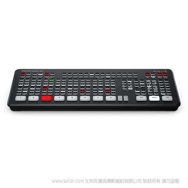 BMD ATEM Mini Extreme ISO 切换台 9个单独的H.264视频流,可采集8路纯净输入信号以及节目视频