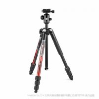 曼富图  MKELMII4RD-BH  Element MII铝合金旅行三脚架(红)