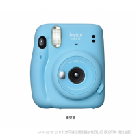 富士 instax mini11 一次成像相机 拍立得 迷你11  晴空蓝 绯樱粉 冰晶白 丁香紫  暗夜灰 若叶绿