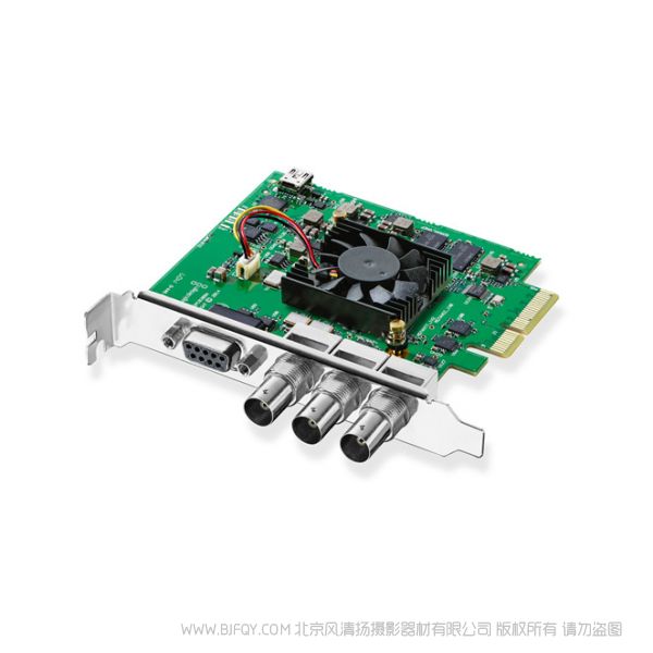 BMD DeckLink SDI 4K PCIE 如果您需要SDI解决方案,同时需要高质量的SDI采集和输出,那么DeckLink SDI 4K就是不错的选择