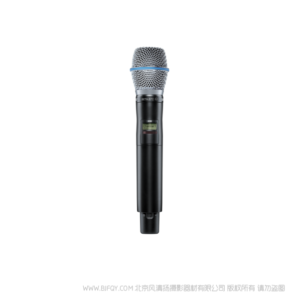 Shure 舒尔 AD2/B87C 手持式无线话筒发射机 Axient™ Digital