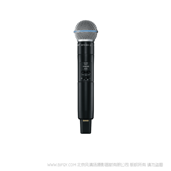 Shure 舒尔 SLXD2/B58 配备Beta®58A话筒头的手持式发射机 SLXD24CN/B58套装