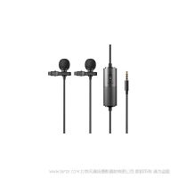 神牛 GODOX  多功能双咪头全向型领夹式麦克风 LMD-40C 