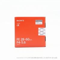 索尼 SONY 全画幅镜头 FE 28-60mm F4-5.6 全画幅标准变焦镜头(SEL2860)