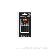 松下eneloop 爱乐普 爱老婆智能急速充电器高容量5号4粒电池套装  K-KJ16HCC40W