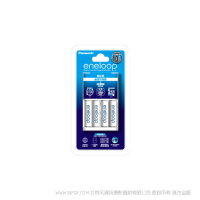 松下eneloop 爱乐普 爱老婆标准充电器高性能5号4粒电池套装  K-KJ51MCC40C