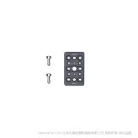 大疆 DJI R 配件转接板  适配产品 DJI RS 3 Pro  DJI RS 3  DJI RS 2  DJI RSC 2