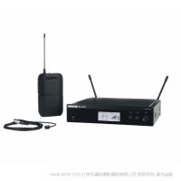 Shure 舒尔 BLX14R/W93 带有WL93微型领夹话筒的无线机架演示器系统 无线腰包领夹小蜜蜂一拖一
