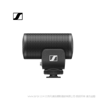 sennheiser 森海塞尔 MKE200 定向摄像头麦克风  具有内置防风和减震功能的定向机载摄像头麦克风可增强摄像机内音频效果