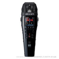 Zoom M4 MICTRAK 内置时间码发生器32 位浮动 4 轨记录器 手持麦克风录音机 
