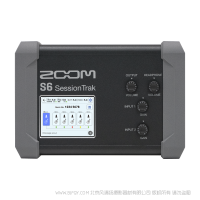 ZOOM S6 会话跟踪  6 位音乐家无需计算机即可进行远程会话 