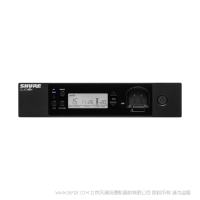Shure  舒尔 GLXD4R+ 数字无线双频段半机架接收机 
