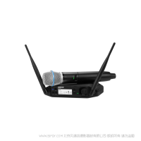 Shure 舒尔 GLXD24+/B87A 数字无线手持式系统（采用BETA®87A人声话筒）