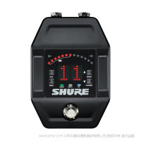 Shure 舒尔 GLXD6+ 数字无线双频段吉他踏板式接收机 
