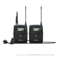 Sennheiser 森海塞尔 EW 122P G4 心型无线腰包一拖一麦克风 坚固耐用的一体化无线系统 具有广播质量声音的高灵活性