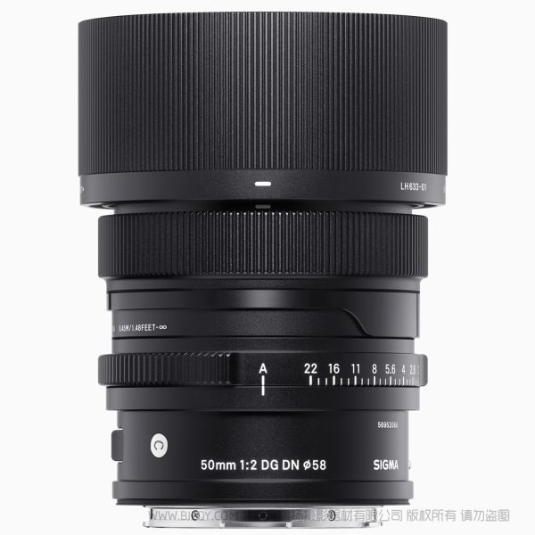 适马 50mm F2 DG DN 全画幅微单 无反相机 定焦镜头 标准镜头