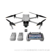 大疆 DJI Air 3 畅飞套装（带屏遥控器 & 增强图传模块） Air3 无人机 双 4800 万像素拍照 双 4K/60fps HDR 视频 DJI O4 20 公里高清图传