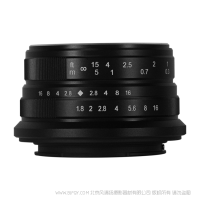 七工匠 7artisans 半画幅人文 25mm F1.8 常用焦距的小巧轻便型标准定焦镜头