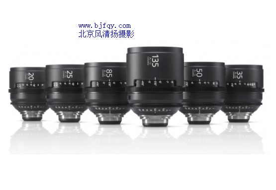 索尼SCL-PK6 CineAlta 4K PL接口镜头组x6