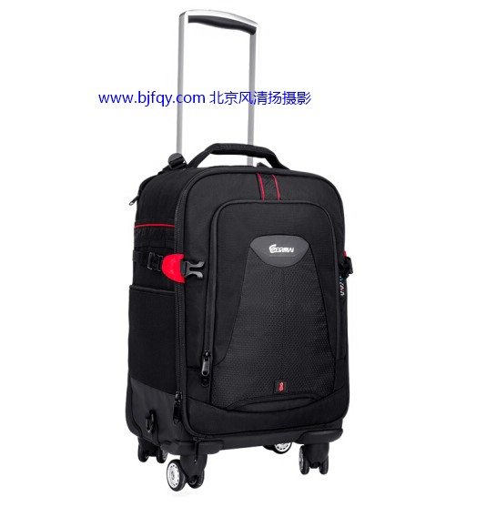 锐玛(EIRMAI)DA420T 双肩摄影拉杆箱 单反相机旅行箱 防水防震 摄影相机包软箱 万向轮 小号