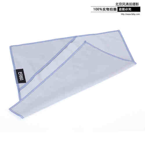 爱尔玛(ERMA)超极细纤维FSY带角包布(M)灰 镜头包布 镜头袋