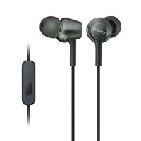 索尼 Sony MDR-EX255AP 入耳式立体声通话耳机 黑