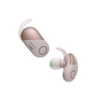 索尼 Sony WF-SP700N 真无线降噪防水运动耳机 粉红色