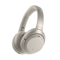 索尼 Sony WH-1000XM3 高解析度头戴式无线降噪立体声耳机 铂金银