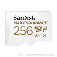 闪迪™  SDSQQVR-256G-ZN6IA 专业级高耐用 microSD™ 存储卡 SanDisk 产品 256GB