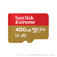 闪迪 SDSQXA1-400G-ZN6MA  400G MicroSD卡无人机存储卡运动相机卡TF卡储存卡