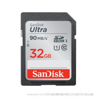 闪迪 SDSDUNC-032G-ZN6IN  32GB 90MB 速度 class10 至尊高速SDHC/SDXC 存储卡 SanDisk 产品 
