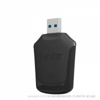 雷克沙Lexar LRWM04UB 专业版 SD卡读卡器 支持UHS-II/UHS-I USB 3.0高速传输