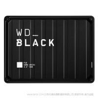 西数 西部数据 WDBA2W0020BBK-CESN  WD_BLACK P10 Game Drive 2TB 游戏机械盘 2.5寸