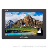 富威德 FEELWORLD FW703 7寸3G-SDI 4K HDMI摄影监视器 IPS全高清1920x1200 尺寸 7" IPS 1920x1200 pixels 屏幕比例16:10 亮度450cd/m² 180*120*22mm