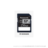 松下 RP-SDXE25ZX0 Panasonic 存储卡 读取 280mb 写入90mb USHII等级标准 