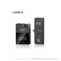 科唛 comica BoomX-D  MI1 苹果手机专用一拖一  TX(发射器)+MIRX（手机接收器）麦克风2.4G 数字 无线 一拖一麦 型号   BoomX-D
