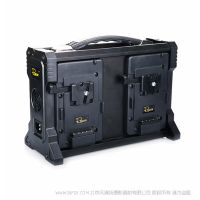 影宸 Rolux RL-4KS V口电池4路充电器 适用于摄像机监视器供电系统LED灯外置供电充电器