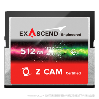 Z CAM™ ExAscend CFast 2.0 512GB 存储卡