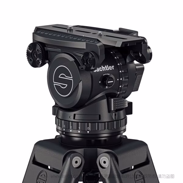  Sachtler 萨科勒 1983 中置碳纤维套装  System Cine 20 HD CF MS  100碗 22KG 电影级大重量液压云台中置套装  