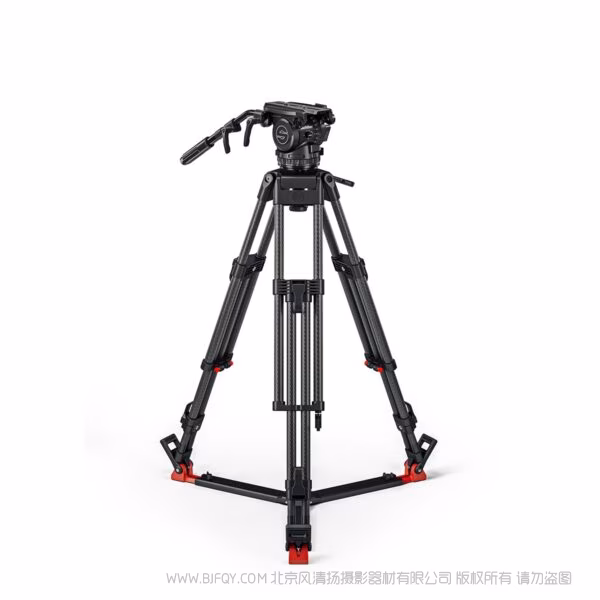  Sachtler 萨科勒 1982 地置碳纤维套装  System Cine 20 HD CF GS  100碗 22KG 电影级大重量液压云台地置套装 