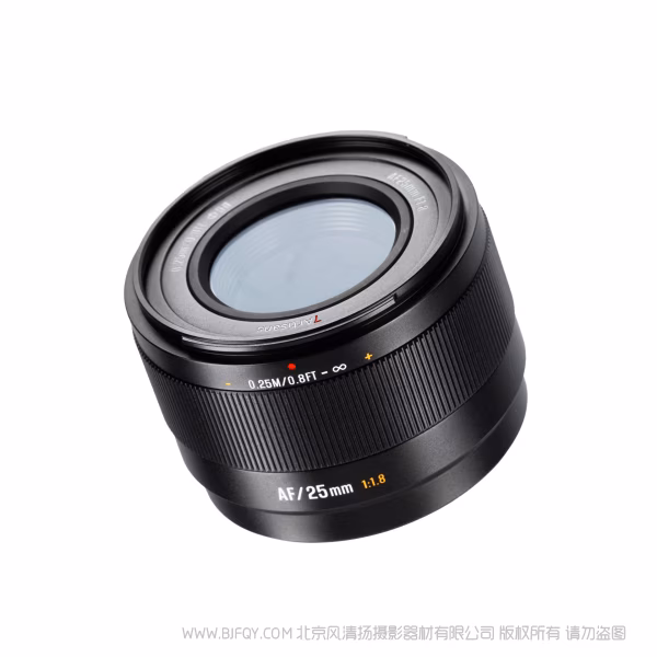 七工匠 7artisans  AF 25mm F1.8 APS-C自动超广角镜头  LITE系列专为半画幅微单用户打造 AFC2518