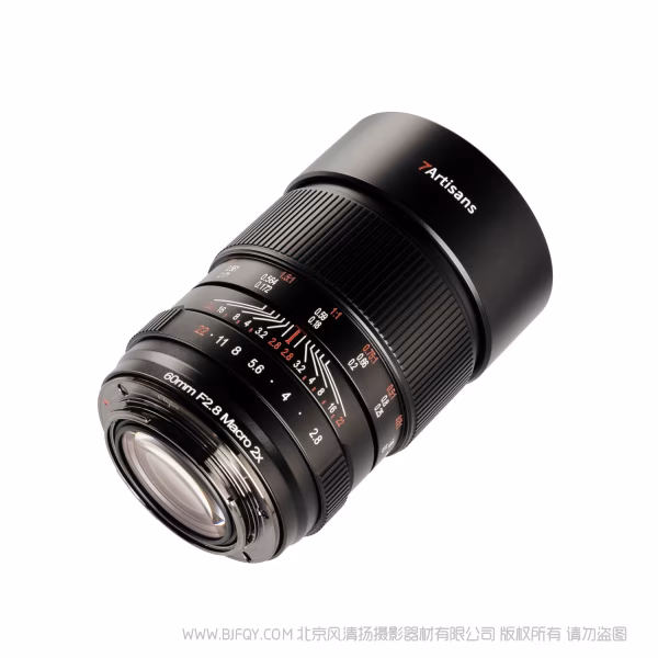 七工匠 7artisans MF 60mm F2.8 Macro 2x 二倍微距镜头 全画幅 手动 7-MF6028M2X