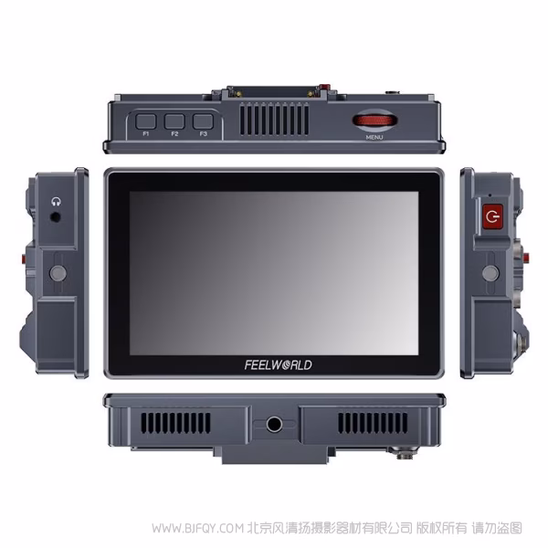  富威德 FEELWORLD H5 5.5寸 12G-SDI HDMI2.0摄影触摸监视器高亮1200nit 
