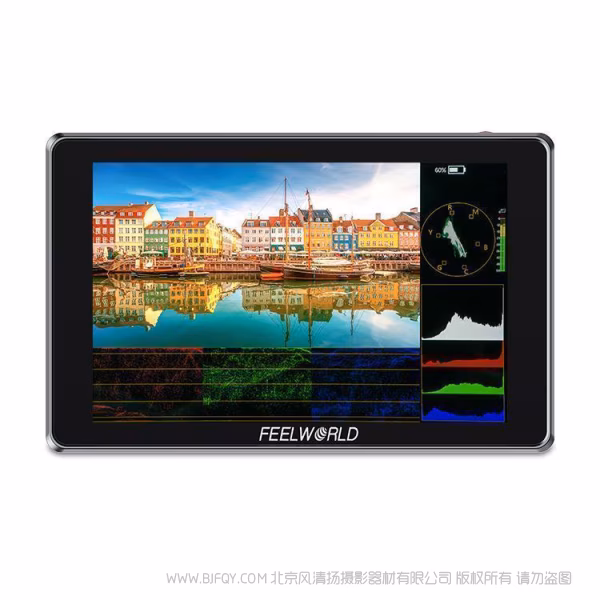  富威德 FEELWORLD S7 7寸 12G-SDI HDMI2.0摄影触摸监视器高亮1600nit