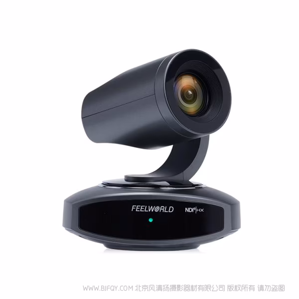  富威德 FEELWORLD NDI10X NDI超高清PTZ摄像头 10倍光学变焦 HDMI/USB/LAN输出 支持PoE AI人像跟踪
