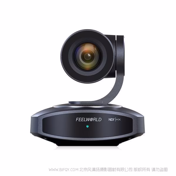  富威德 FEELWORLD NDI10X NDI超高清PTZ摄像头 10倍光学变焦 HDMI/USB/LAN输出 支持PoE AI人像跟踪