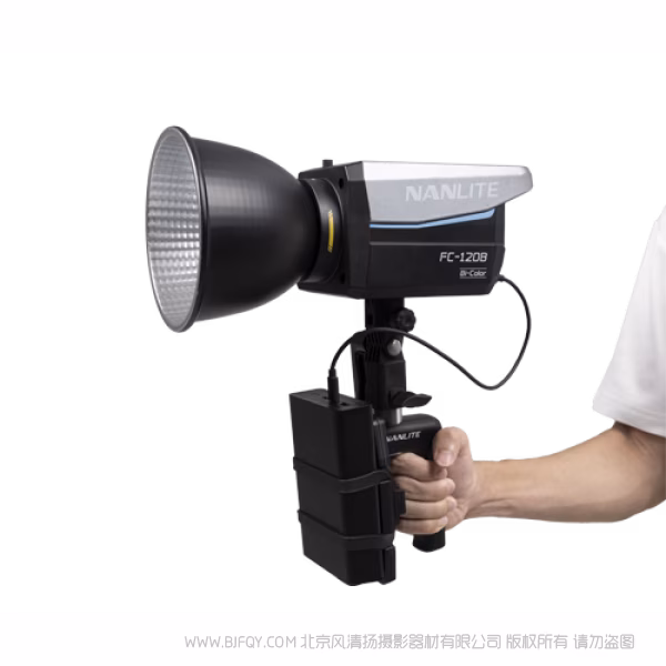 Nanlite 南光 BT-BG-PB 该款充电宝手柄可同时固定灯具和充电宝
